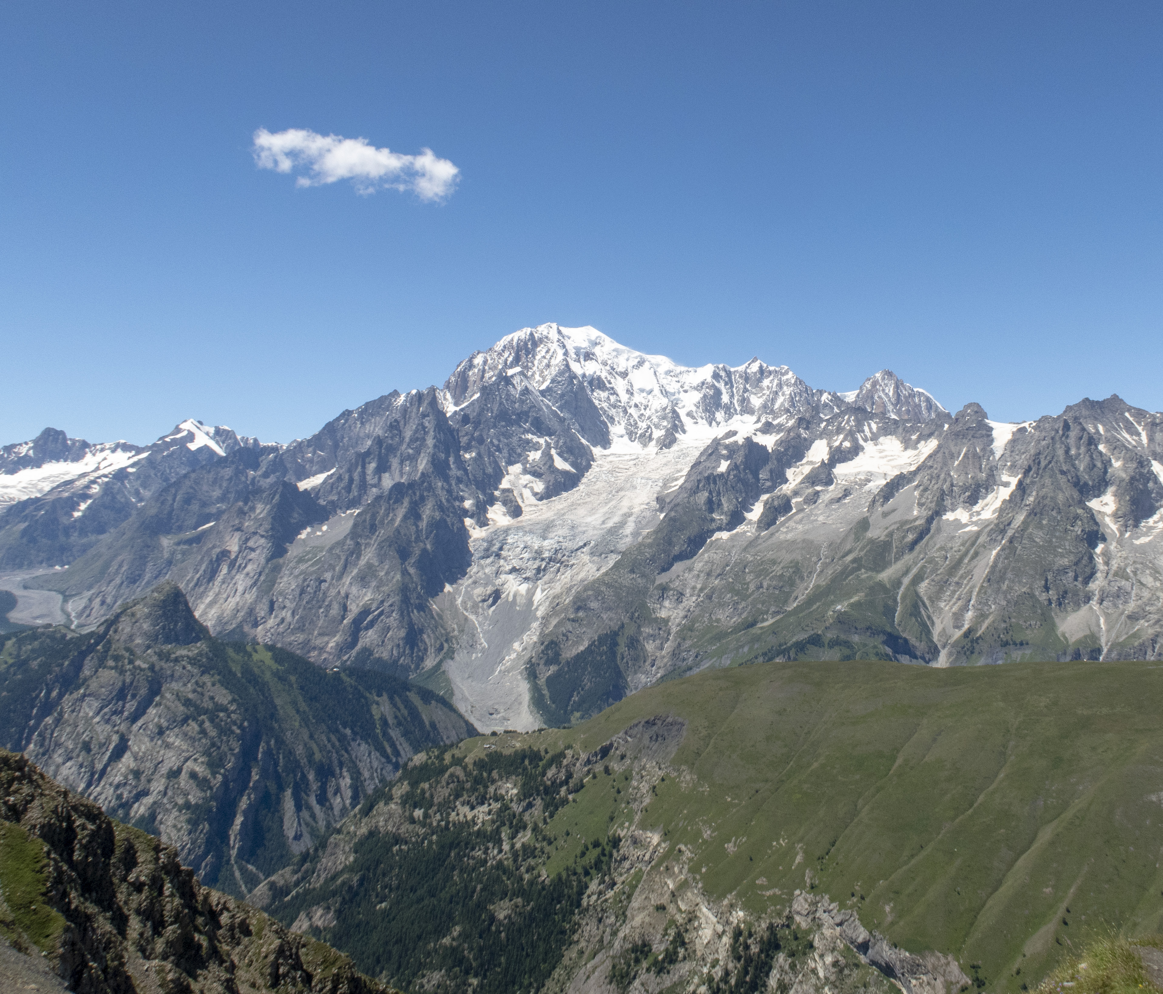  Mont-Blanc depuis le Val Ferret italien