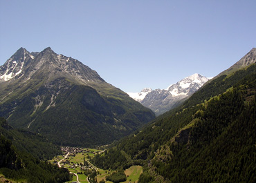 Vue vers Arolla