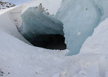 Grotte du bas glacier d'Arolla