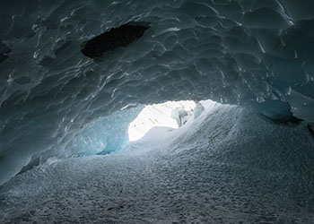 Grotte du bas glacier d'Arolla