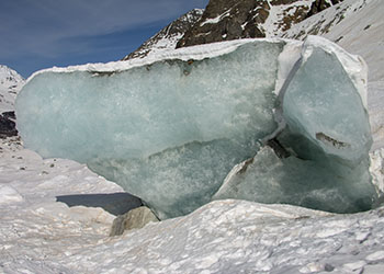 Grotte du bas glacier d'Arolla